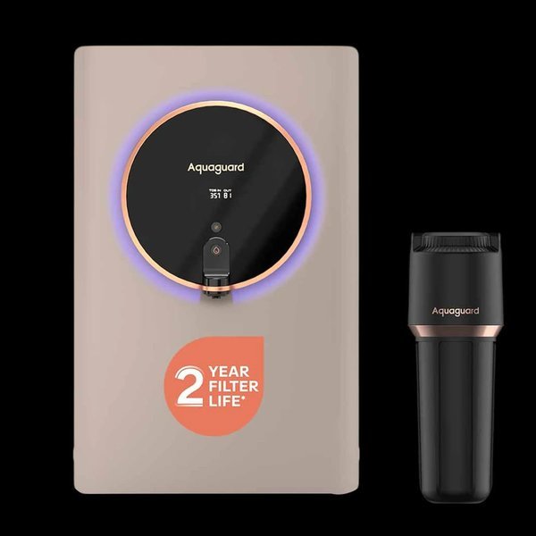 Aquaguard domestic RO+UV purifier with 2 year filter life