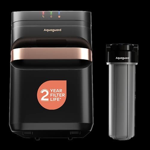Aquaguard rose gold trim domestic purifier